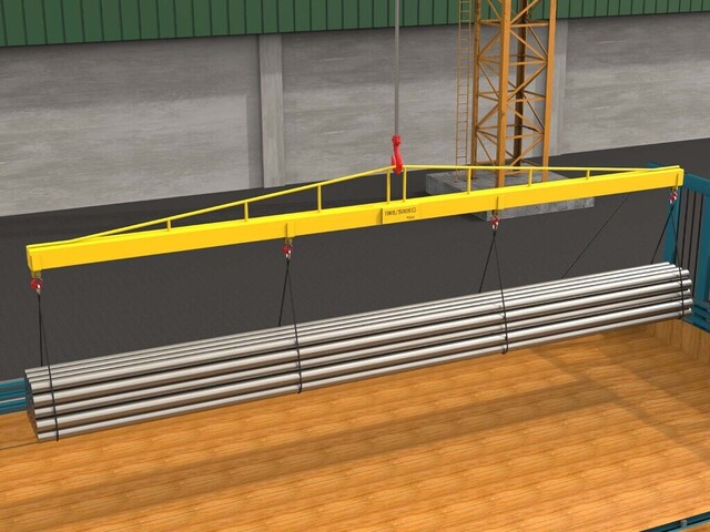 Barra de Carga para Içamento 4m 500kg